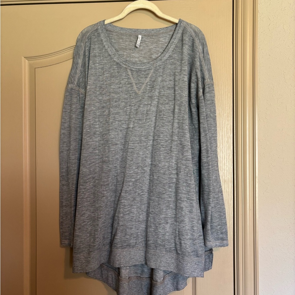 Z Supply Gray Tunic Top